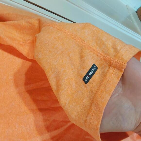 Danskin semi fitted orange long sleeve shirt M(8-10) - Picture 4 of 5